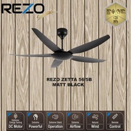 REZO ZETTA - 56inch / 42inch DC MOTOR CEILING FAN REMOTE CONTROL / Kipas Siling Rezo Zetta