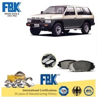 FBK Disc Brake Pad Front  FD1025S - Nissan Terrano 720 D21