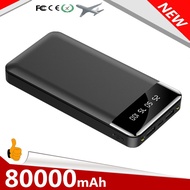 advanced feeling✕Power Bank 80000mAh Portable Charger Charging Poverbank Mobile Phone External Battery Powerbank 80000
