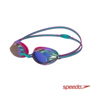 SPEEDO 兒童競技泳鏡 鏡面 Vengeance 玉石藍綠