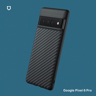 RhinoShield 犀牛盾 Google Pixel 6/ 6 Pro  Solidsuit 碳纖維紋路防摔背蓋手機保護殼 - 黑色Pixel 6 Pro