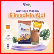 (ECER / Sachet) FLIMEAL Meal Replacement Chocolate Milk Flavors By Flimty 1 Sachets Original BPOM Halal Replacement Drinks