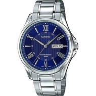 Casio นาฬิกาข้อมือผู้ชาย เลขโรมัน กันน้ำ 100M สายสแตนเลส รุ่น MTP-1384