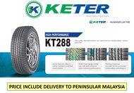 Keter Tyre KT288 205/55R16 215/60R16 215/55R17 225/65R17 FREE DELIVER within Peninsular Malaysia