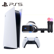 【SONY 索尼】PS5 數位板主機+《PS4 VR豪華同捆組》