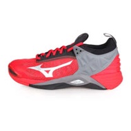 (男) MIZUNO WAVE MOMENTUM 排球鞋-排球 美津濃 紅銀白黑