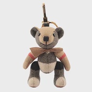 BURBERRY Thomas 泰迪熊領結造型吊飾/Key圈 (經典米色)