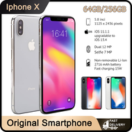 iPhone X 3GB RAM 64GB/256GB ROM 5.8" iOS Hexa Core 4G LTE Original Mobile Phone FULL SET