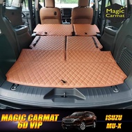 ◑▩All New Isuzu Mu-X 2021-รุ่นปัจจุบัน Full Set C (ชุดเต็มคันรวมถาดท้ายรถแบบ C) พรมรถยนต์ Mu-X พรม6D VIP Magic Carmatอุป