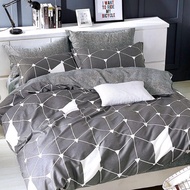 寶格麗 100%棉四件式床包被套組(床包35cm)-一般床墊/獨立筒皆適用