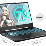 華碩 Asus 天選 R7 4800H + RTX 2060 +16GB Ram +512GB 藍色