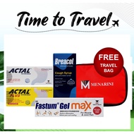[Official] Menarini Minor Ailment Travel Kit with Fastum Gel Max