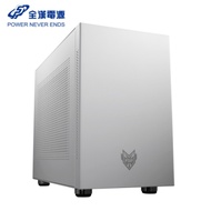 FSP 全漢 CST350 白 M-ATX Type-C 直立顯卡 可選購玻璃側板 小機殼 散熱機殼 電腦機殼