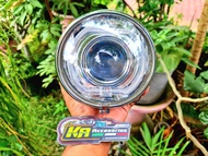 Reflektor lampu depan biled uk 5 75 inchi set batok lampu cb125 krom