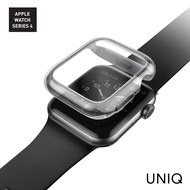 【UNIQ】Apple Watch Series 6/SE/5/4 44mm Garde全包覆輕薄透明防撞保護框(Apple Watch Series 4/5/6)