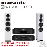 Marantz CD6007 CD播放機 + PM6007 綜合擴大機 + Wharfedale 11.4 落地喇叭