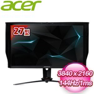 ACER 宏碁 XB273K GP 27型 IPS 4K HDR電競螢幕