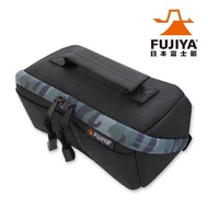 【Fujiya 富士箭】限量-高緩衝大開口工具收納袋-中-迷彩藍/黑-FHC-MA(工具收納袋)