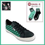【鬼滅之刃】炭治郎 正版授權 台灣製造 男鞋 運動休閒鞋25.5-28cm KG8602-黑(贈 鬼滅襪子隨機一雙)