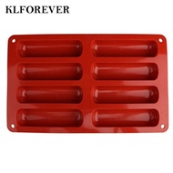 shop klforever11 DIY For Eclair Chocolate Fondant  Eclair Molds Long Strips Silicone Mold Tray Biscu