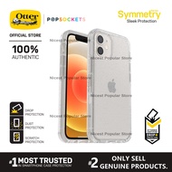[Apple iPhone 12 Pro Max / iPhone 12 Pro / iPhone 12 / iPhone 12 Mini] OtterBox Premium Quality / Protective Phone Case / Symmetry Clear / Stardust Series Case