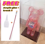 SGSeller!! SG READY STOCK! Bearbrick 400% & 1000% large casings display box GOOD QUALITY! Transparent box, Anti-dust box