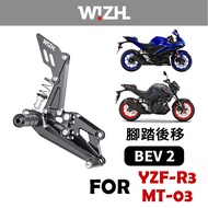 【欣炫】YAMAHA YZF-R3 MT-03 (2015-CY ) ABS 腳踏後移-Basic Edition V2