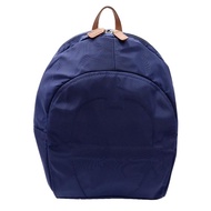 【AIGNER 艾格納】A LOGO尼龍後背包-大(深藍)