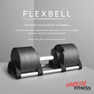 Premium Adjustable Flexbell 32KG & 20KG Quick Adjustable Dumbbell Futuristic Space Saving Smart Nuo Flexbell