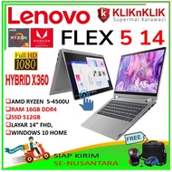 LAPTOP LENOVO FLEX 5 14 RYZEN 5 4500U 16GB 512GB SSD FHD TOUCH W10 -  2 IN 1