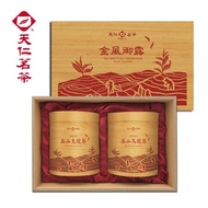 【天仁茗茶】天仁金風御露茶葉禮盒-附提袋(高山烏龍茶葉100g+高山金萱茶100g)