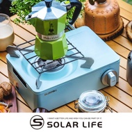 Dr. HOWS 馬卡龍迷你爐 2.0kw / 附收納箱.露營卡式爐 韓國卡式爐 Twinkle Stove 糖果色輕巧爐 夢幻瓦斯爐