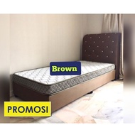 ⚡️ PROMOTION ⚡️ Diamond Leather Divan Bedframe / Bed Base / Katil - King /Queen /Super Single /Single (Mattress / Tilam Not Included)