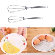 BTF Manual Egg Beater with Spring Handle Stainless Steel Egg Flour Whisk Kitchen Mixing Beater Cooking Tools for Bread Pastry Pizza Blending Whisking Stirring Baking Gadget