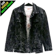 Jaket Jeans Pria Jaket Jeans Cewek Jaket Jeans Pria Terbaru 2021 Korea Jaket Jeans Crop Jaket Levis Pria 501 Original Jaket Levis Pria Keren Distro BR15B
