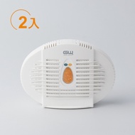 GW水玻璃 經典500無線式迷你除濕機 2入 E-500
