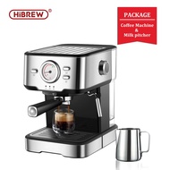 HiBREW Espresso Coffee Machine 20Bar Coffee Maker Machine With Foaming Milk Frother 1050W