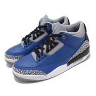 Nike 籃球鞋 Air Jordan 3 Retro 男鞋 經典 喬丹三代 爆裂紋 復刻 球鞋 藍 黑 CT8532400 CT8532-400