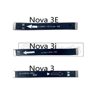 เมนบอร์ดเมนบอร์ดเมนบอร์ดการเชื่อมต่อสายเคเบิลแบบยืดหยุ่นสำหรับ Huawei Nova 3i 3E 3 Nova3 Nova3E Nova3i