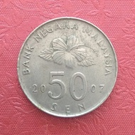 Koin Malaysia 50 Sen TP2kp