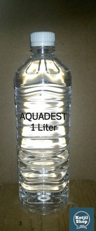 (Turun Harga!!) Aquadest / Air Suling / 1 Liter