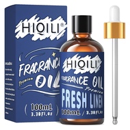 Fresh Linen Fragrance Oils,HIQILI 100ML 100 Pure Perfume Oil For Aroma Diffuser,Humidifier,Candle Making,Air Freshener,Soap,DIY