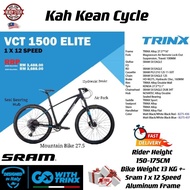 Trinx Bike - Vct 1500 Elite - Italy - Mtb 27.5 - Sram 1x12 Speed
