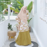 Gheiza Dress By Attin - Gamis Katun Jepang Motif Premium - Original