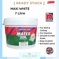 NIPPON PAINT MATEX Maxi White Paint for Both Walls and Ceiling White 9102 Emulsion Paint