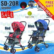 COD Apruva Stroller for Baby Sd-20R 3-Way Reversible Stroller With Rocking Feature