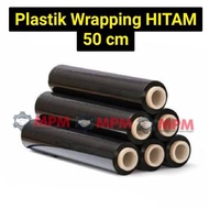 Plastic Wrap Stretch Film Black 50cm Wrapping Black 50 cm