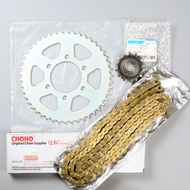 Chunfeng CF650NK/TR/G CF400NK motorcycle set chain sprocket small sprocket sign and oil seal chain