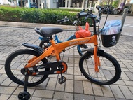18吋中童單車538元-實拍 新款兒童單車自行車4色 12吋388元（約7kg）／14吋438元（約7.5kg）／16吋488元（約7.9kg）／18吋538元（約8.5kg）／20吋588元（約9.3kg） bbcwpbike bike 小童單車