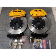 Recon Genuine Brembo F50 4 Pot Big Brake Kit with Rotor and Pad Package + Coil Package  (Special 2)